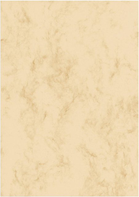 DESIGNPAPIER SIGEL A4 90GR MARMER BEIGE